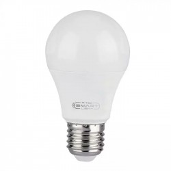 Bec LED smart 11W E27 compatibil cu Google Home si Amazon Alexa RGB-WW-CW