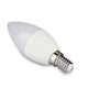Bec LED lumanare smart 4.5W E14 compatibil cu Google Home si Amazon Alexa RGB-WW-CW