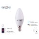 Bec LED lumanare smart 4.5W E14 compatibil cu Google Home si Amazon Alexa RGB-WW-CW