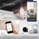 Bec LED lumanare smart 4.5W E14 compatibil cu Google Home si Amazon Alexa RGB-WW-CW