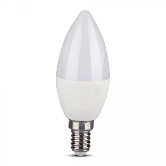 Bec LED lumanare smart 4.5W E14 compatibil cu Google Home si Amazon Alexa RGB-WW-CW
