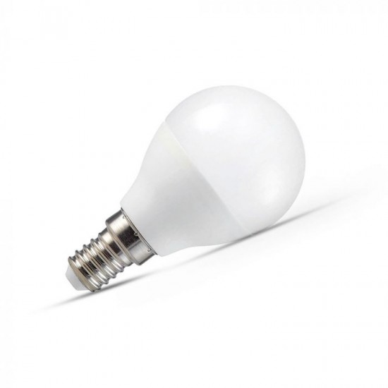 Bec LED smart 4.5W E14 P45 compatibil cu Google Home si Amazon Alexa RGB-WW-CW