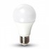 Bec LED 9W E27 A60 Termoplastic Alb Cald