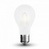 Bec LED Filament 8W E27 Mat A67 - lumina rece