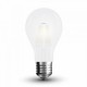 Bec LED Filament 8W E27 Mat A67 - lumina calda