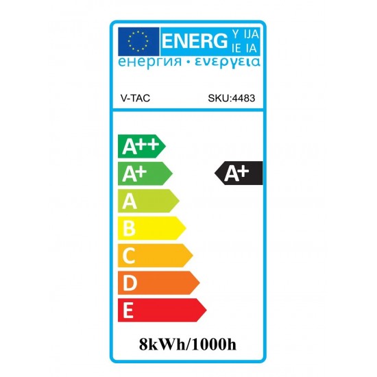 Bec LED Filament 8W E27 Mat A67 - lumina calda