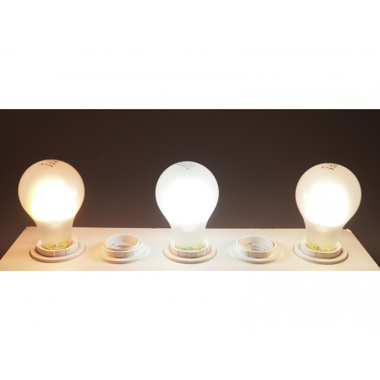 Bec LED 10W Filament E27 A67 Mat Alb Rece