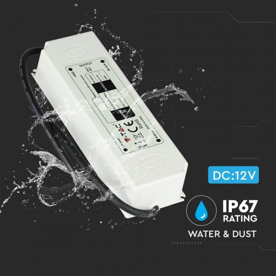 Sursa de alimentare transformator de exterior pentru banda LED 60W 12V IP67
