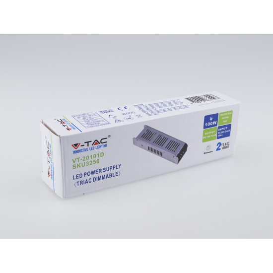 Sursa de alimentare transformator pentru banda LED 100W dimabila 12V 8.5A