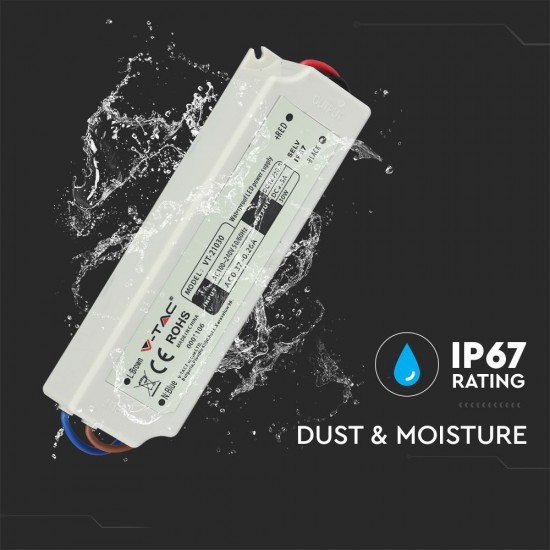 Sursa de alimentare transformator de exterior pentru banda LED 30W 12V IP67
