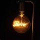 Lampa de birou designer bronz cu soclu E27 si intrerupator