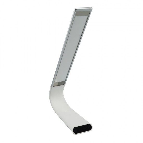 Lampa LED slim flexibila de birou Alba 6.5W 3 in 1