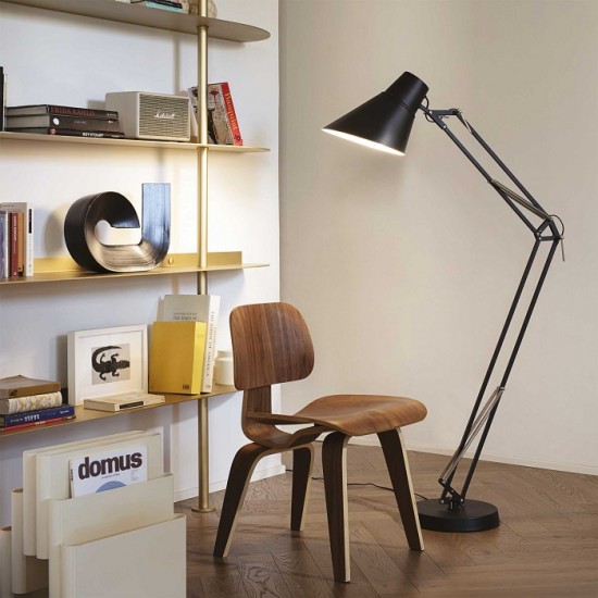 Lampadar SALLY cu dulie E27 1600mm finisaj negru IP20