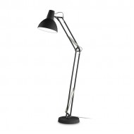 Lampadar WALLY cu dulie E27 1600mm finisaj negru IP20