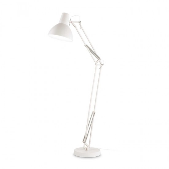 Lampadar WALLY cu dulie E27 1600mm finisaj alb IP20