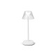 Veioza LED de exterior LOLITA 2.8W dimabila cu touch cablu USB si adaptor finisaj alb lumina calda IP54