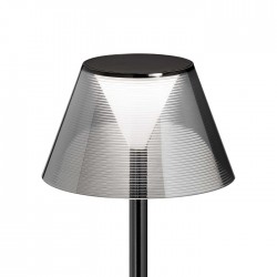 Veioza LED de exterior LOLITA 2.8W dimabila cu touch cablu USB si adaptor finisaj cafeniu lumina calda IP54