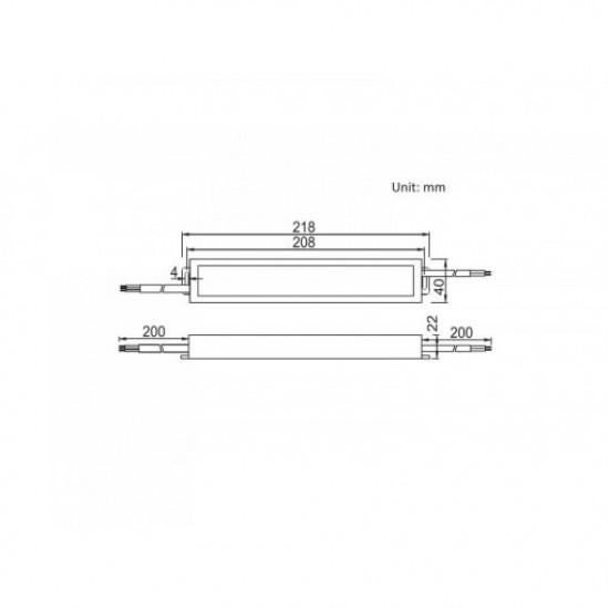 Sursa de alimentare pentru banda LED de exterior 100W 12V IP67