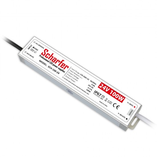 Sursa de alimentare pentru banda LED de exterior 100W 24V IP67