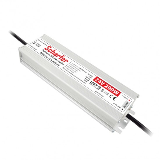 Sursa de alimentare pentru banda LED de exterior 200W 24V IP67