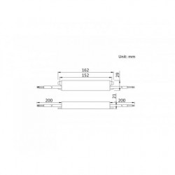 Sursa de alimentare pentru banda LED de exterior 30W 12V IP67