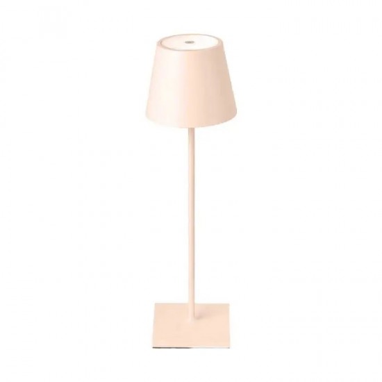 Veioza LED 3W dimabila cu touch cablu port USB corp auriu P20