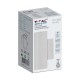 Aplica de perete cu dulie 2xGU10 rotunda iluminare sus jos alba IP54