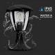 Lampa de Gradina 300mm Corp Negru