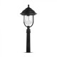 Lampa de Gradina pe stalp 1xE27 Corp Negru 1.1m