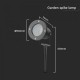 Tarus de gradina cu soclu GU10 aluminiu corp negru IP65