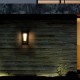 Lampadar solar LED cu cip SAMSUNG 2W cu senzor Corp Gri Alb Cald