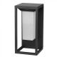 Lampadar solar LED cu cip SAMSUNG 2W cu senzor Corp Gri Alb Cald