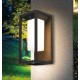 Lampadar solar LED cu cip SAMSUNG 2W cu senzor Corp Gri Alb Cald