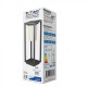 Lampadar solar LED cu tarus cip SAMSUNG 2W cu senzor Corp Gri Alb Cald
