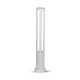Aplica LED 10W de gradina Corp Alb 80 cm inaltime lumina calda