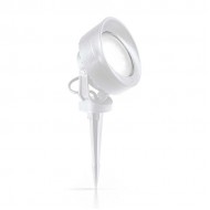 Proiector LED arhitectural reglabil tip tarus LITIO 10W TW IP66 IK10 finisaj alb