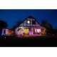 Aplica LED de exterior inteligenta 14W Ledvance Smart+ WiFi Cube iluminare sus jos RGBW dimabila compatibila Alexa si Google Assistant IP44