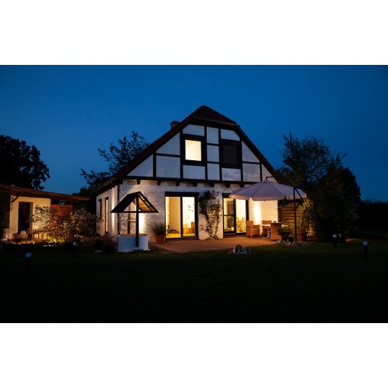 Aplica LED de exterior inteligenta 10W Ledvance Smart+ WiFi Cube Wall RGBW dimabila compatibila Alexa si Google Assistant IP44