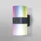 Aplica LED de exterior inteligenta 14W Ledvance Smart+ WiFi Cube iluminare sus jos RGBW dimabila compatibila Alexa si Google Assistant IP44