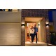 Aplica LED de exterior inteligenta 14W Ledvance Smart+ WiFi Outdoor Brick RGBW dimabila compatibila Alexa si Google Assistant IP44