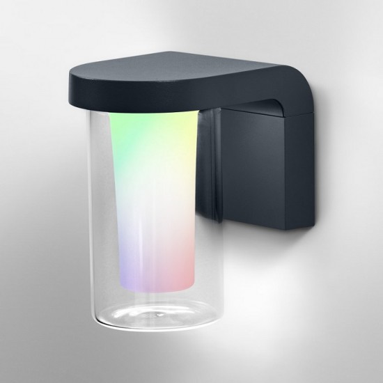 Aplica LED de exterior inteligenta 10W Ledvance Smart+ WiFi Cascade RGBW dimabila compatibila Alexa si Google Assistant IP44