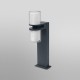 Stalpisor LED de gradina inteligent 14W 50cm Ledvance Smart+ WiFi Flare Updown RGBW dimabil compatibil Alexa si Google Assistant IP44