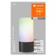 Aplica LED de exterior inteligenta 10W Ledvance Smart+ WiFi Pipe Wall RGBW dimabila compatibila Alexa si Google Assistant IP44