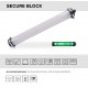Corp de iluminat de siguranta ANTIEX LED SECURE BLOCK Airfal permanent 1h 200-300lm 415mm zona 2-22 UGR<19 IP68-2