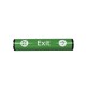 Corp de iluminat de siguranta ANTIEX LED SECURE BLOCK Airfal permanent 1h 200-300lm 415mm zona 2-22 UGR<19 IP68-2