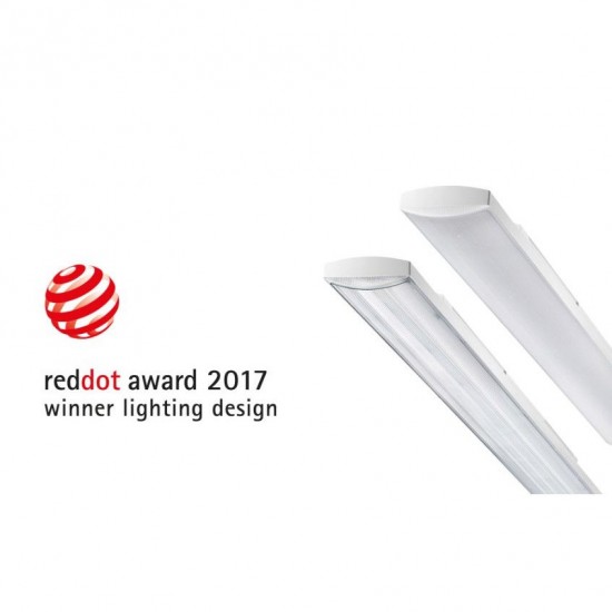 Corp iluminat liniar cu LED 1200mm 40W Gewiss Smart 3 63 LED-uri Mat