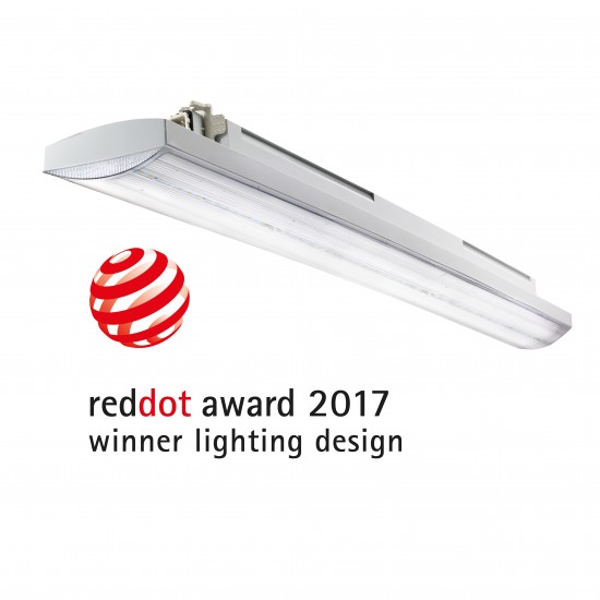 Corp iluminat liniar cu LED 1600mm 26W Gewiss Smart 3 72 LED-uri Transparent
