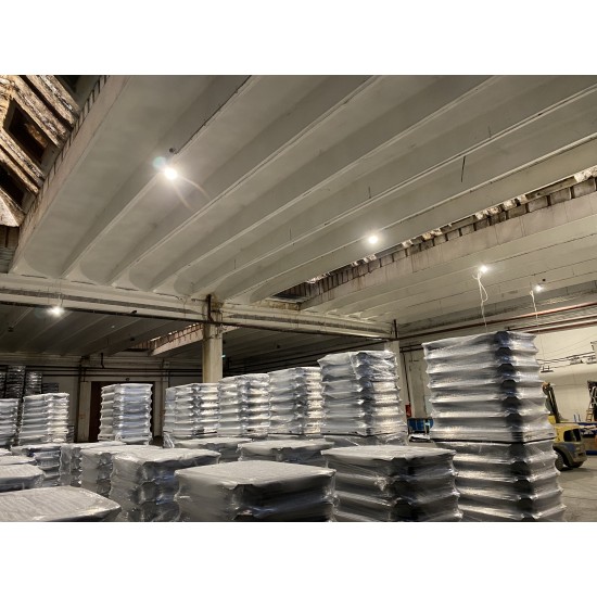 Lampa industriala LED SCHRACK TRINITY ARKTUR ECO LED 100W 140lm/W 110 grade lumina neutra