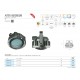 Proiector ANTIEX Secom Mini Campana LED ATEX10 20W zona 1/21 lumina rece IP66