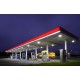 Corp de iluminat LED 100W Secom Protek Q3 Petrol incastrat pentru copertina benzinarii IP65